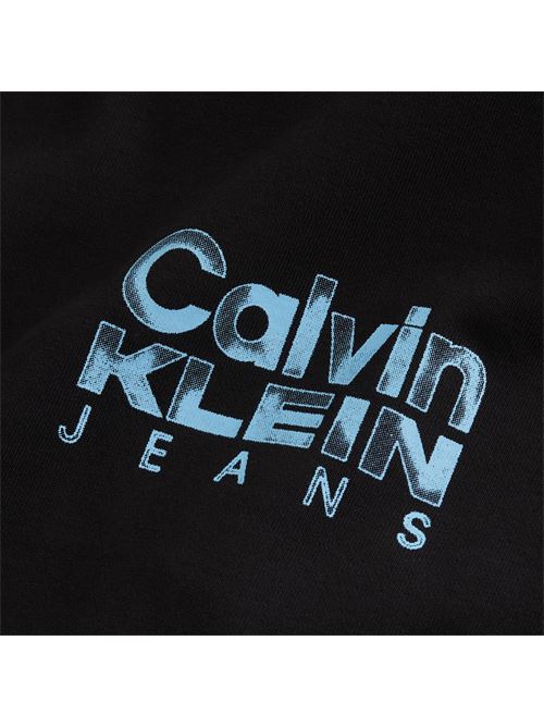 felpa CALVIN KLEIN | J30J324219BEH NERO